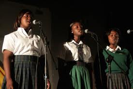 Students in Kingsway Academy uniform. I went to this school from 9th-12th grade.